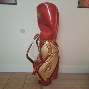 Volvik Limited Edition 2016 Marvel Civil War Team Stark Iron Man Golf Caddy Bag